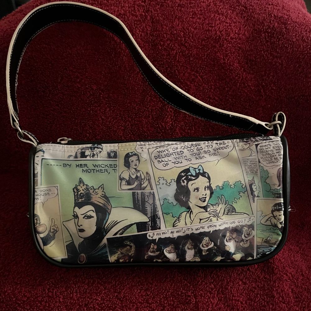 Disney Snow NWOT White Purse